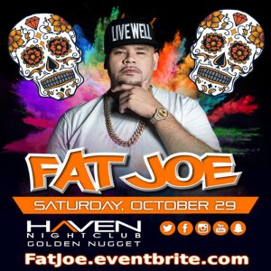 10/29 FAT JOE HALLOWEEN PARTY! Haven Nightclub Atlantic City