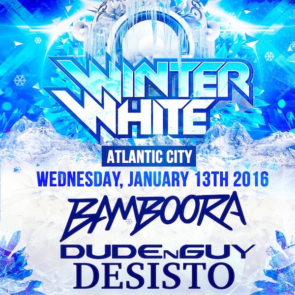 Winter White Tour! Pool After Dark, Atlantic City FREE!